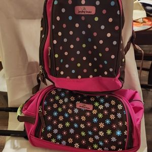 Girls carry-on bags travel by Jumping Bean